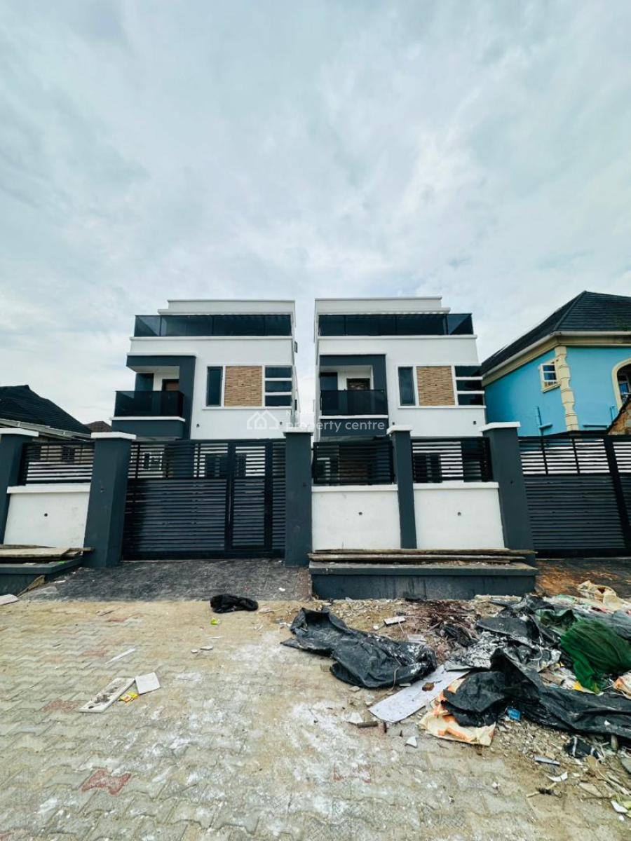 Luxury 4-bedroom Fully Detached Duplex + Bq in an Estate, Perfect for Family Living, Rental Investment, Or Short-let Use, Magodo, Lagos, Detached Duplex for Sale