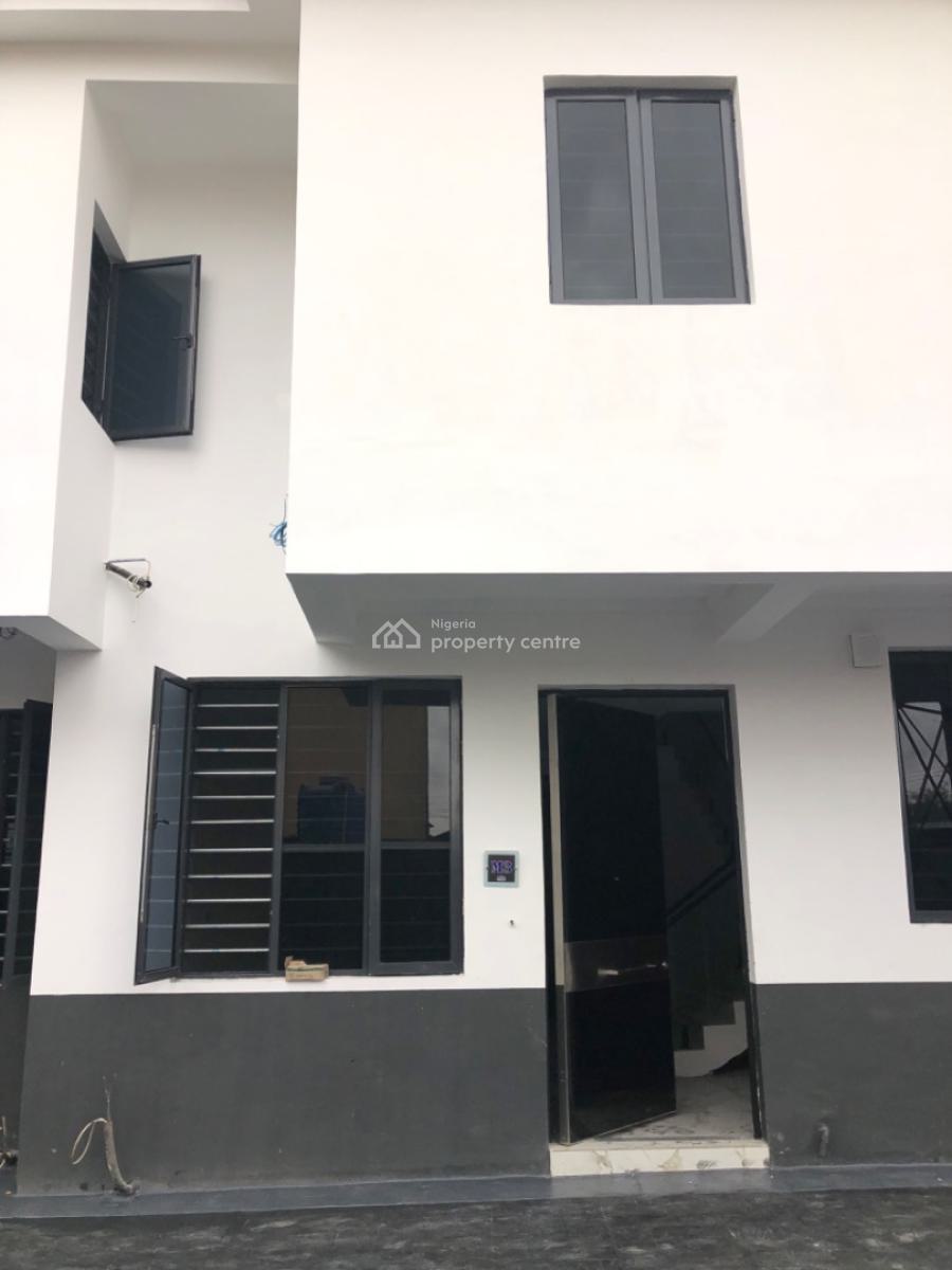 Executive 4 Bedroom Duplex with a Room Bq, Off Adeniran Ogunsanaya, Adeniran Ogunsanya, Surulere, Lagos, Semi-detached Duplex for Rent