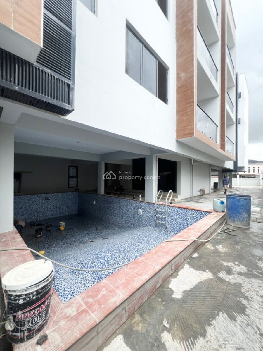 Classic 3 Bedroom Apartment with Pool and Gym  in a Secure Estate, Lekki Phase 1, Lekki, Lagos, Flat / Apartment for Sale