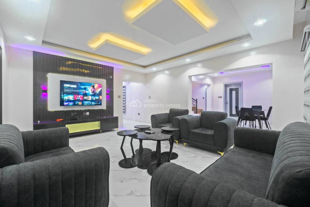 Tasteful 5 Bedroom Detached House with Snooker Board, 17, Furo Ezimora Street, Lekki Phase 1, Lekki Phase 1, Lekki, Lagos, Detached Duplex Short Let