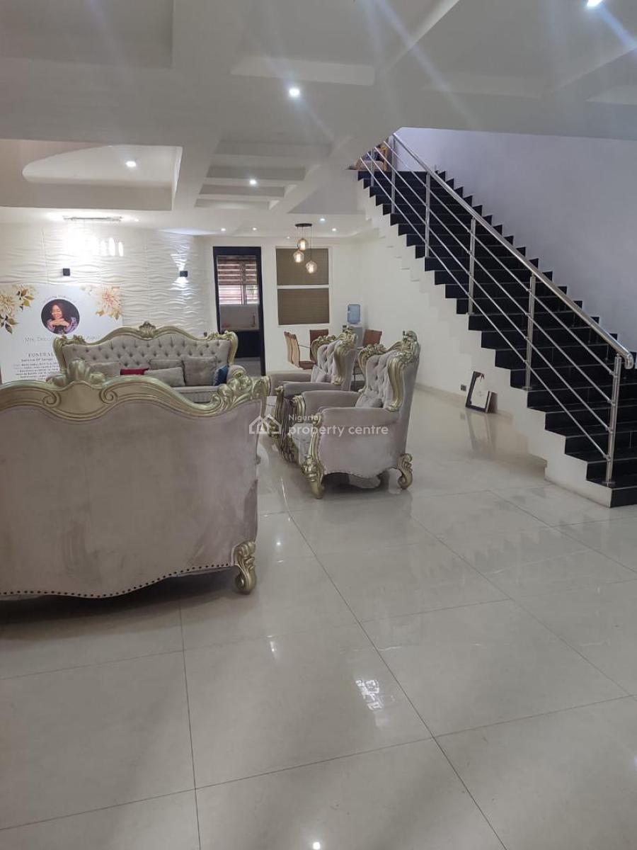 Serviced 5 Bedrooms Detached Duplex with Bq, Osapa London Lekki, Osapa, Lekki, Lagos, Detached Duplex for Rent
