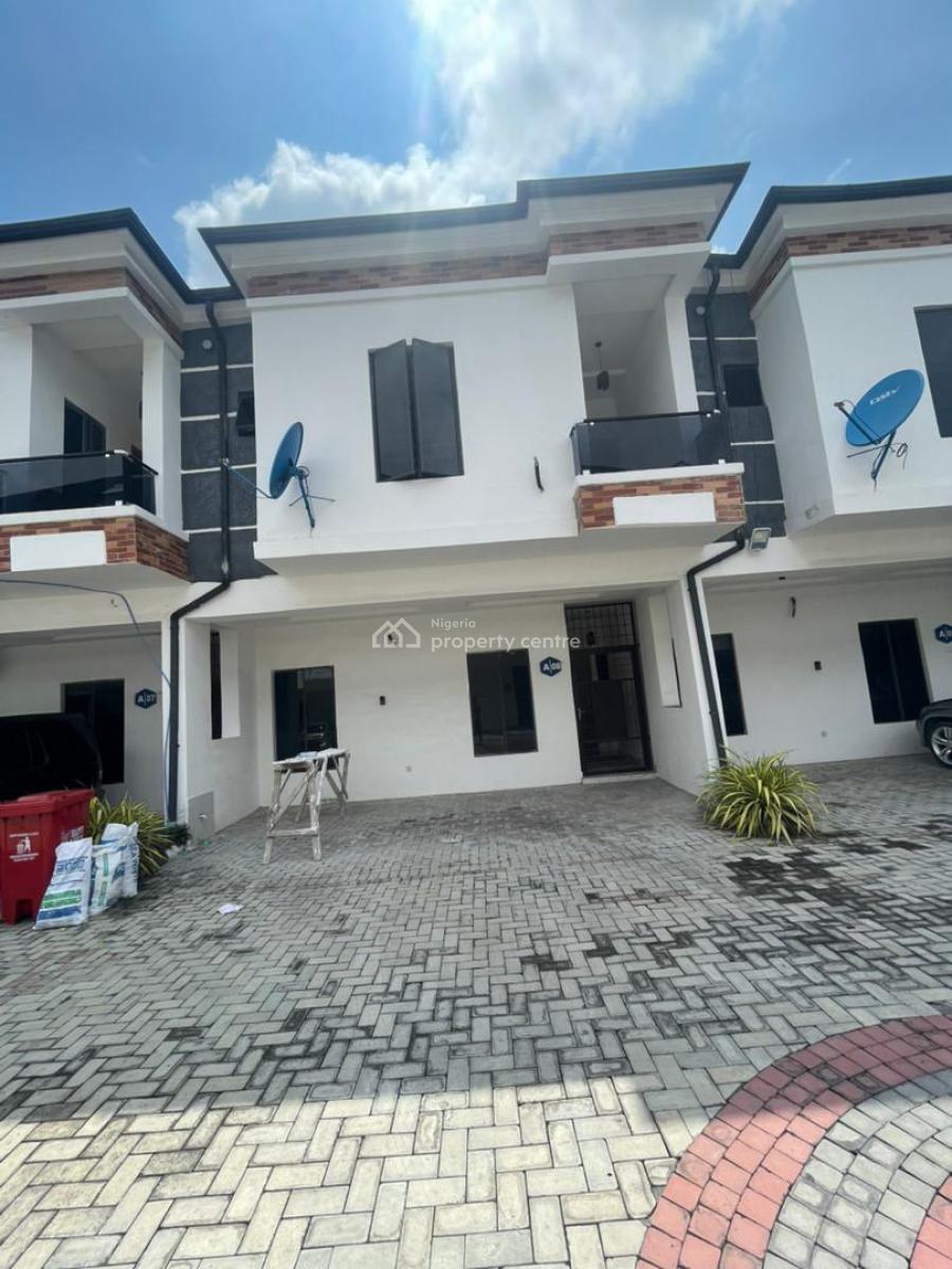 Lovely 4-bedroom Terrace Duplex All Rooms En-suite, Harris Drive Vgc, Lekki, Lagos, Terraced Duplex for Rent
