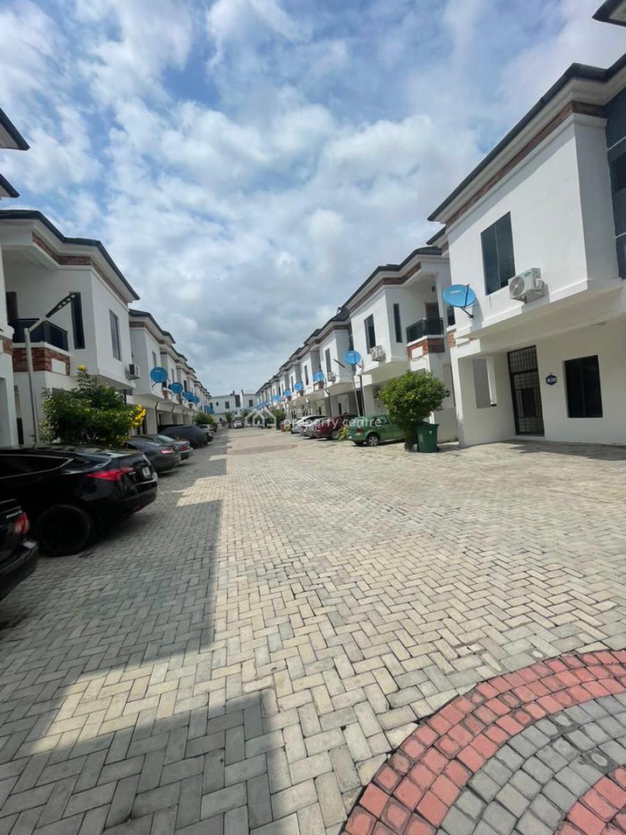 Lovely 4-bedroom Terrace Duplex All Rooms En-suite, Harris Drive Vgc, Lekki, Lagos, Terraced Duplex for Rent