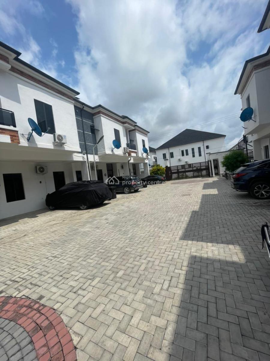 Lovely 4-bedroom Terrace Duplex All Rooms En-suite, Harris Drive Vgc, Lekki, Lagos, Terraced Duplex for Rent