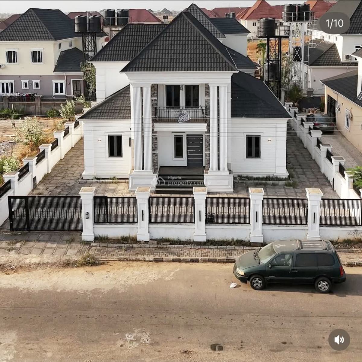 4 Bedroom Fully Detached Duplex 1 Room Bq, Lugbe District, Abuja, Detached Duplex for Sale