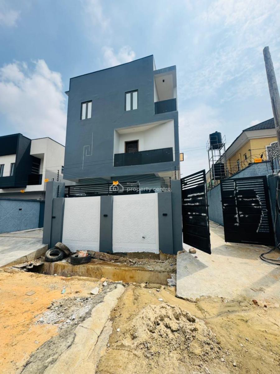 Newly Built 4 Bedroom Semi Detached Duplex with a Bq, Ikeja, Lagos, Semi-detached Duplex for Sale
