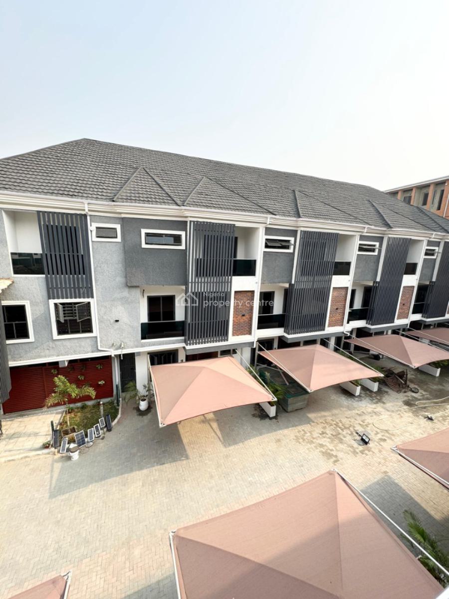 Luxurious 4bedroom Terrace Duplex with Bq and Pool in a Secure Estate, Lekki Phase 1, Lekki, Lagos, Terraced Duplex for Sale