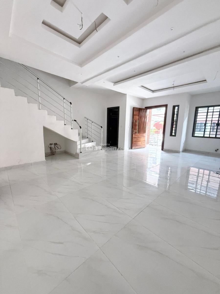 Luxurious 4bedroom Terrace Duplex with Bq and Pool in a Secure Estate, Lekki Phase 1, Lekki, Lagos, Terraced Duplex for Sale
