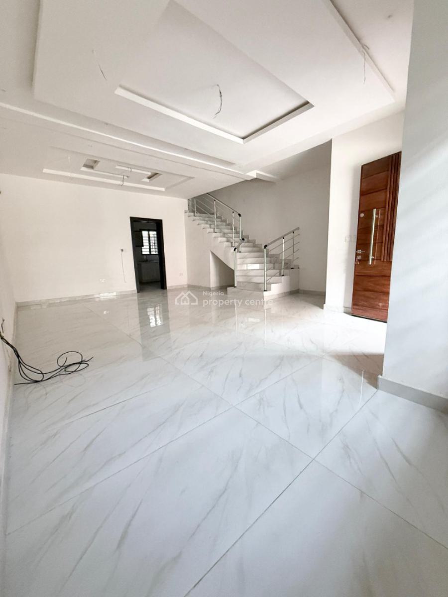 Luxurious 4bedroom Terrace Duplex with Bq and Pool in a Secure Estate, Lekki Phase 1, Lekki, Lagos, Terraced Duplex for Sale