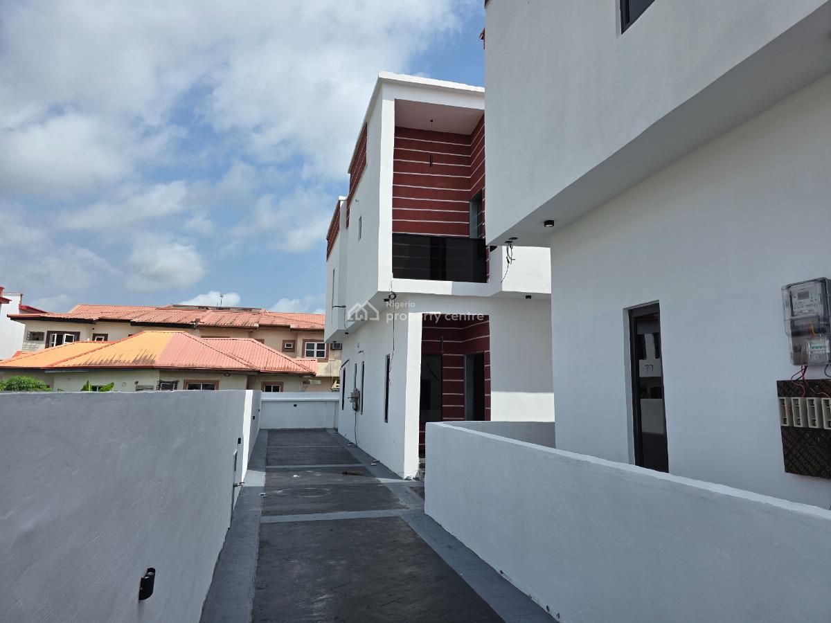Brand New 4 Bedroom Semi-detached Duplex Within an Estate, Sangotedo, Ajah, Lagos, Semi-detached Duplex for Sale
