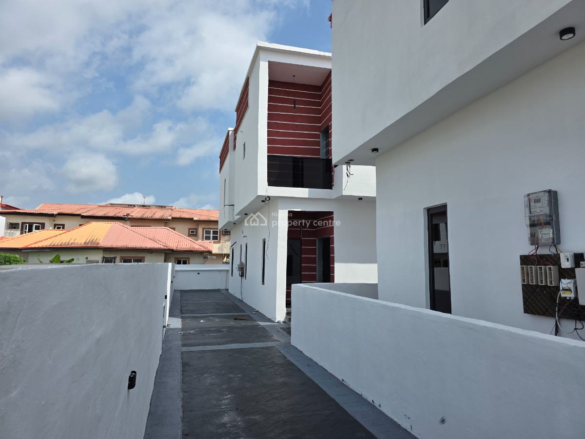 Brand New 4 Bedroom Semi-detached Duplex Within an Estate, Sangotedo, Ajah, Lagos, Semi-detached Duplex for Sale