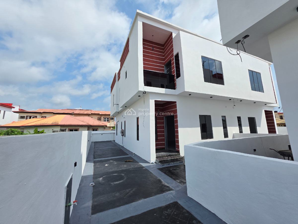Brand New 4 Bedroom Semi-detached Duplex Within an Estate, Sangotedo, Ajah, Lagos, Semi-detached Duplex for Sale
