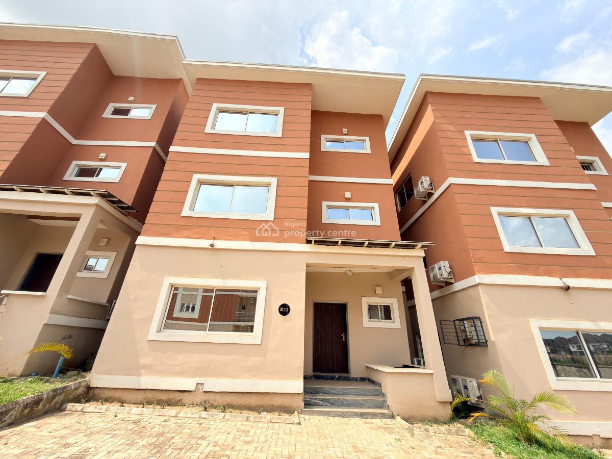 Brand New Serviced Tastefully 4 Bedroom Terrace Duplex with Bq and Acs, Lifecamp, Life Camp, Abuja, Terraced Duplex for Rent