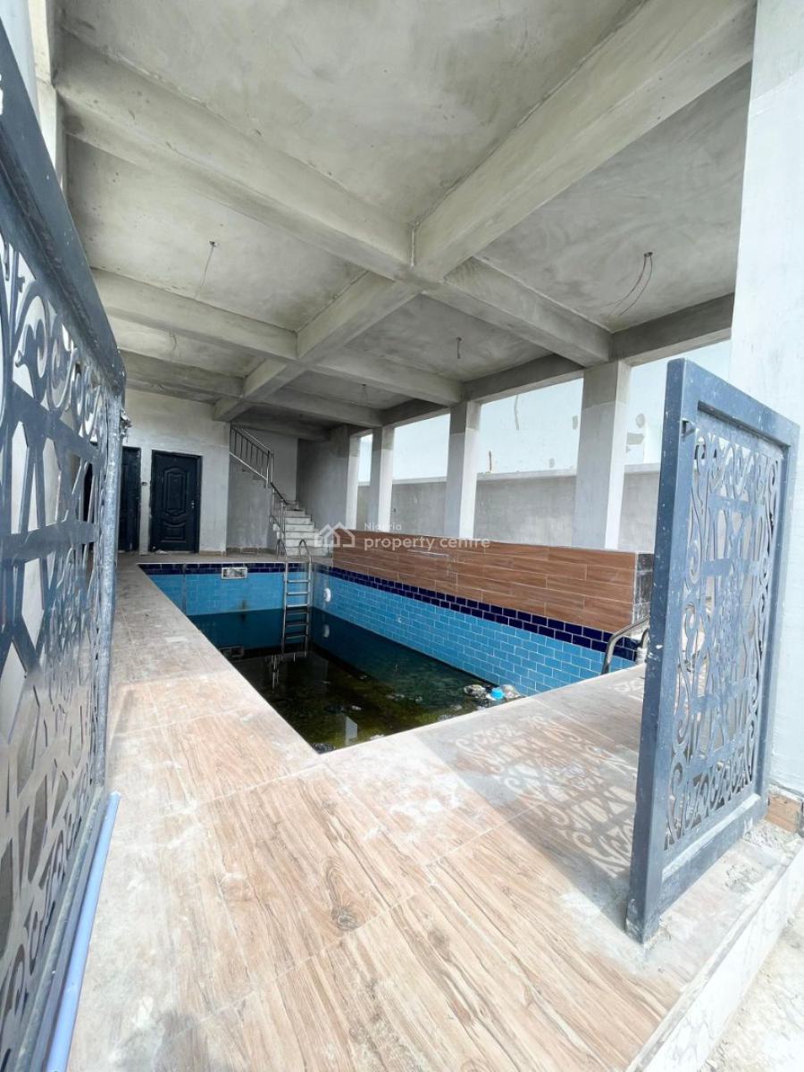Exquisite 3 Bedroom Terrace Duplex with Pool in a Secure Estate, Ajah, Lekki, Lagos, Terraced Duplex for Sale