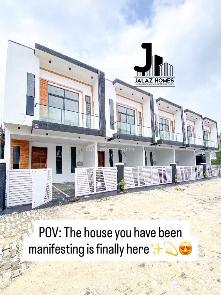 Brand New 4 Bedroom Terraced Duplex Home, Ikota, Lekki, Lagos, House for Sale