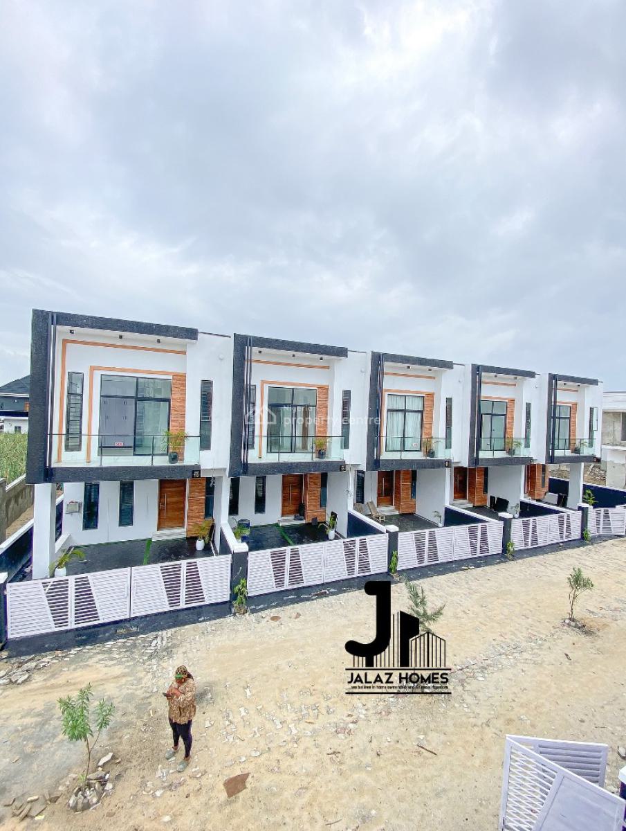 Brand New 4 Bedroom Terraced Duplex Home, Ikota, Lekki, Lagos, House for Sale