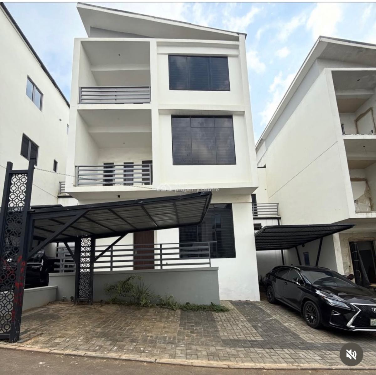 5 Bedroom Semi Detached Duplex with Bq, Asokoro District, Abuja, Semi-detached Duplex for Sale
