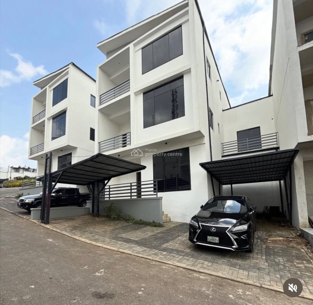 5 Bedroom Semi Detached Duplex with Bq, Asokoro District, Abuja, Semi-detached Duplex for Sale