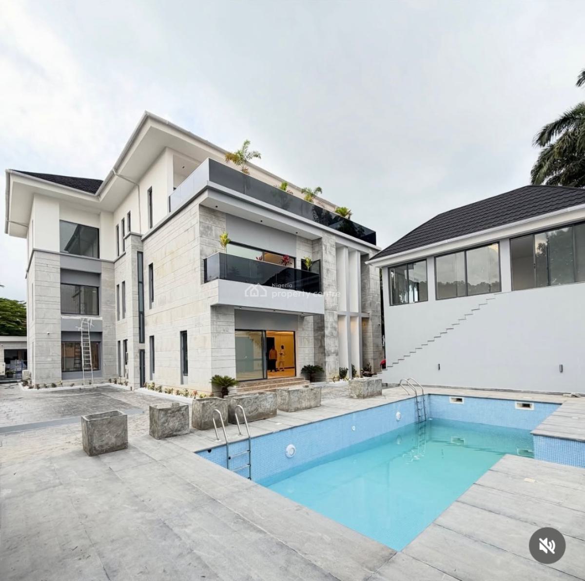 Brand New Luxury 7 Bedroom Fully Detached with, Maitama District, Abuja, Detached Duplex for Sale