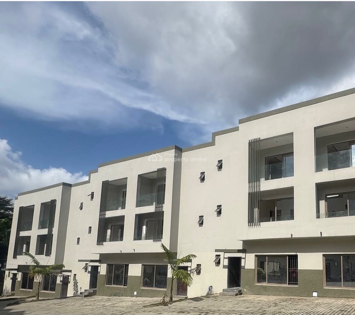 Brand New Contemporary Terrace Duplex with Bq, Maitama District, Abuja, Terraced Duplex for Sale