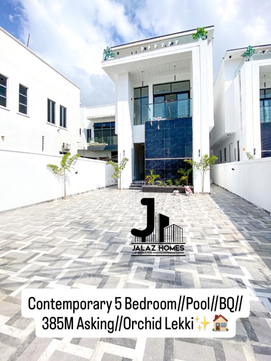 Contemporary 5 Bedroom Detached Duplex, Lekki, Lagos, House for Sale