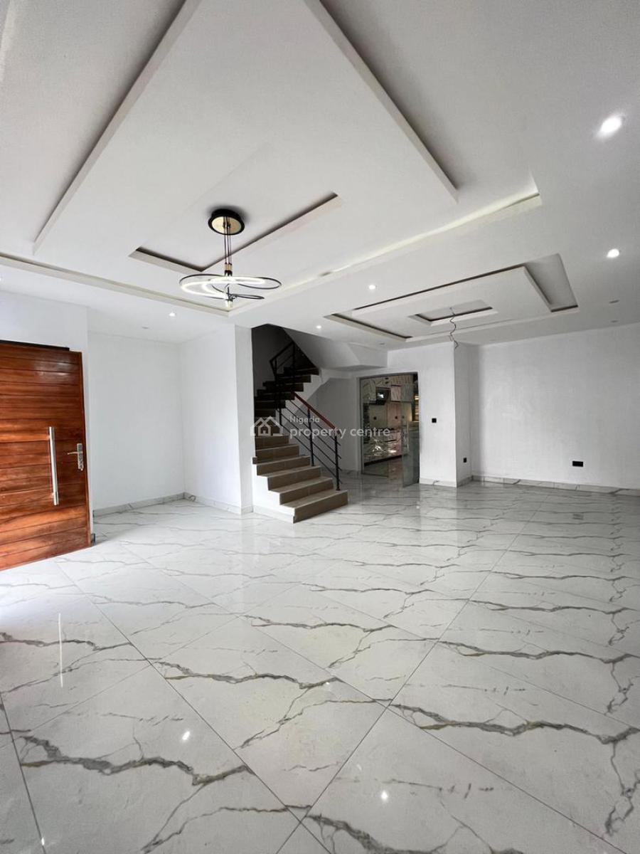 Luxurious Contemporary 3 Bedroom Deluxe Detached Duplex with Bq, Ikota, Lekki, Lagos, Terraced Duplex for Sale