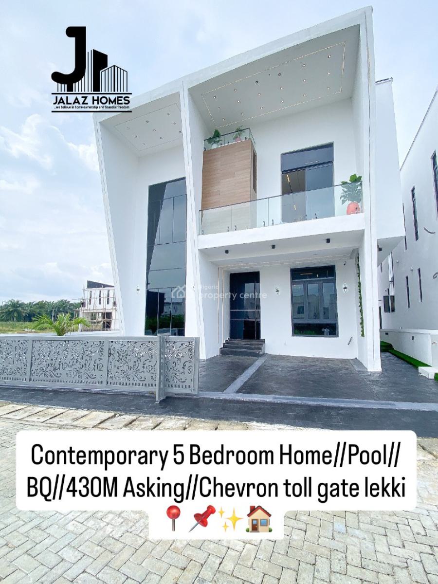 Contemporary 5 Bedroom Detached Duplex, Lekki, Lagos, House for Sale