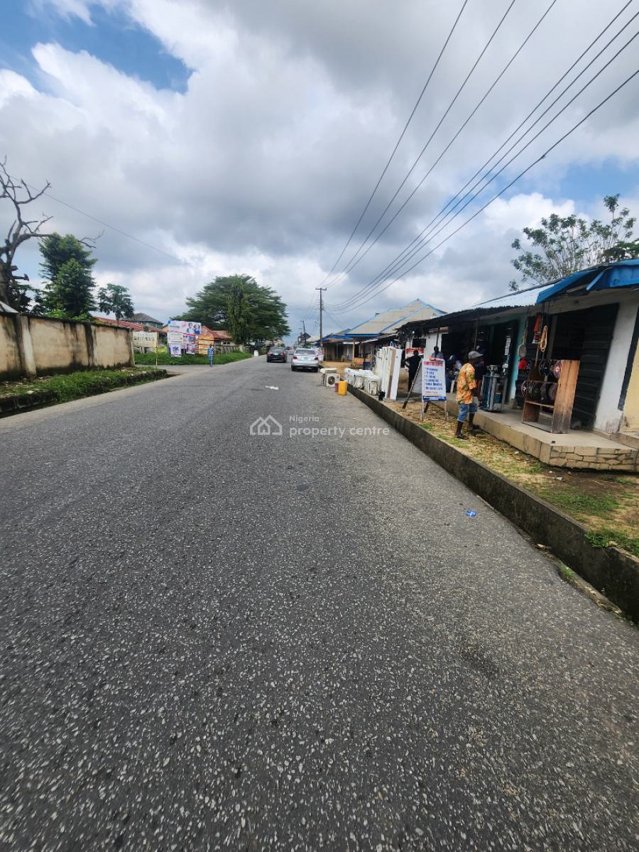 Strategically Located Plot of Land in The Heart of Town, Along Udotungubo Street, Uyo, Akwa Ibom, Mixed-use Land for Sale