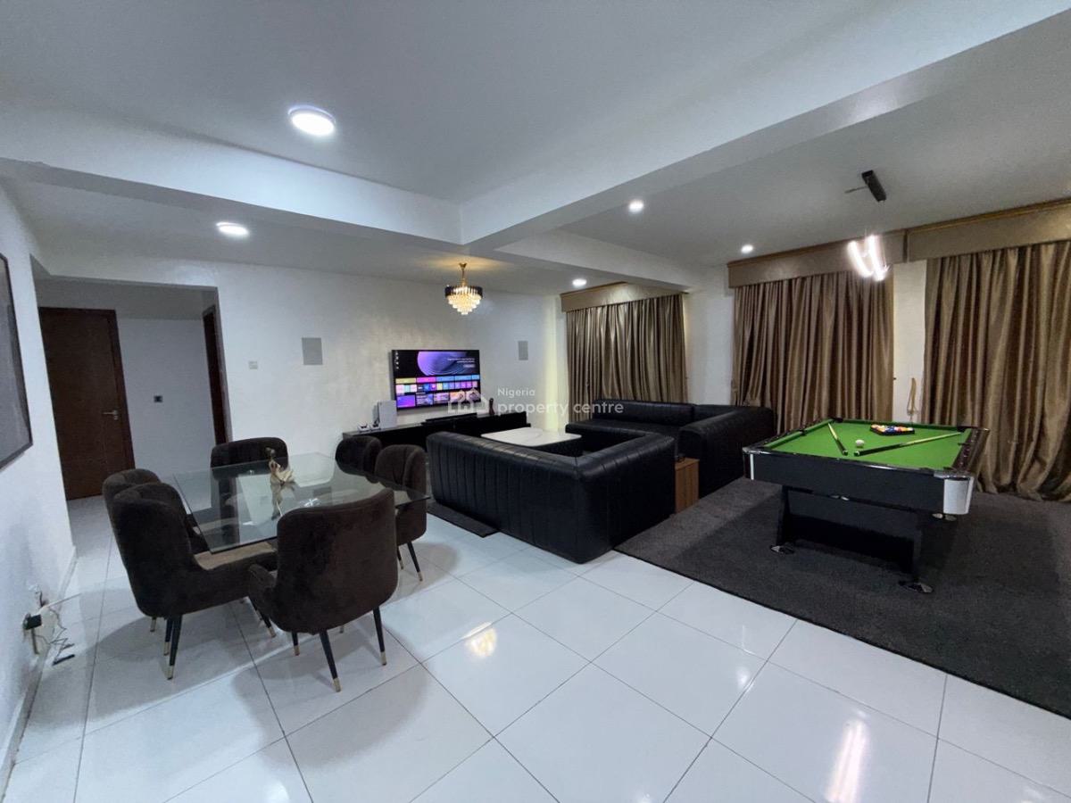 Beautifully Furnished 3 Bedroom Apartments with Ps5 and Snooker Board, 1 Femi Falana St, Ikate Elegushi, Lekki, Lagos, Flat / Apartment Short Let