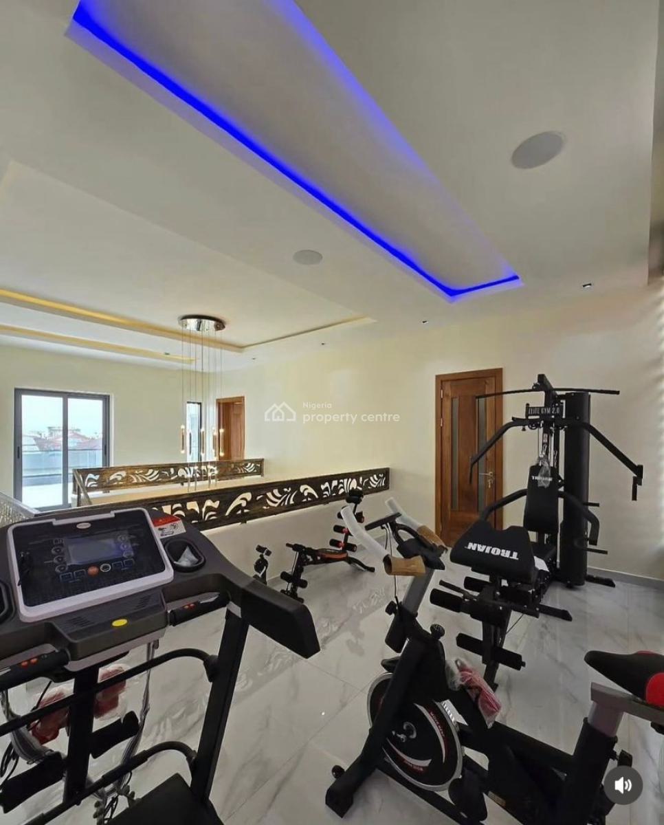 Contemporary 5bedroom Fully Detached Duplex, Open Terrace  Cinema -  Swimming Pool⁠ -  Gym, Ikate, Lekki, Lagos, Detached Duplex for Sale