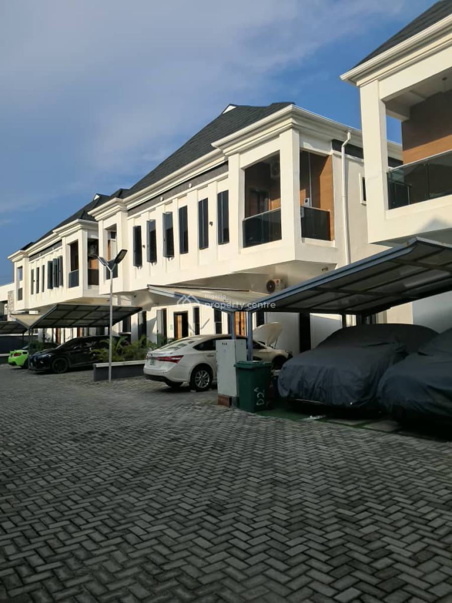 Fully Service4-bedroom Semi-detached Duplex with Excellent Facilities, Orchid Road Lekki, Lekki, Lagos, Semi-detached Duplex for Rent