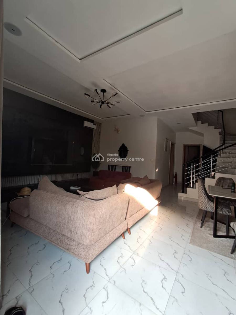 Fully Service4-bedroom Semi-detached Duplex with Excellent Facilities, Orchid Road Lekki, Lekki, Lagos, Semi-detached Duplex for Rent