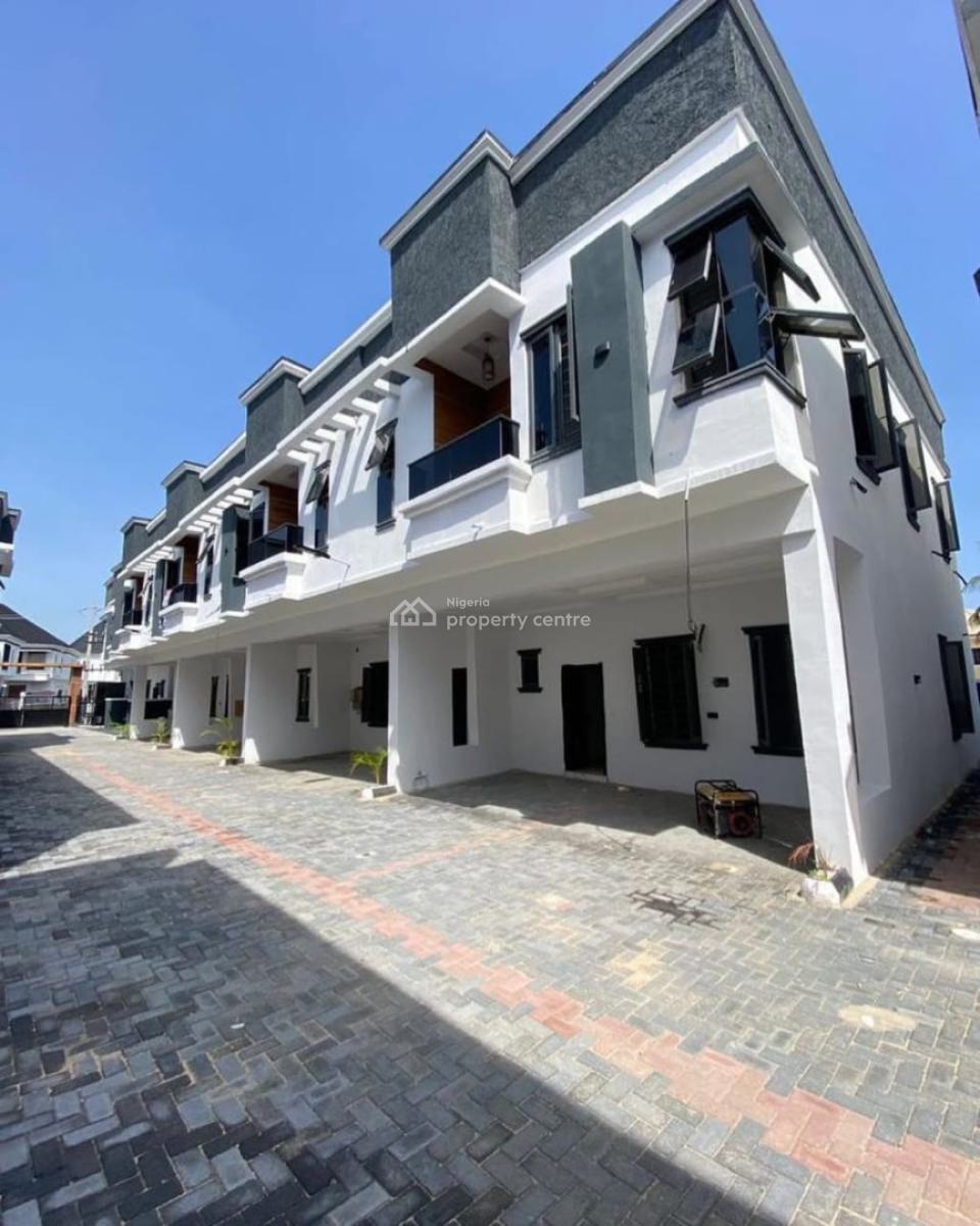 4 Bedrooms All Ensuite Duplex in a Very Secure Estate, Ikota, Lekki, Lagos, Terraced Duplex for Sale