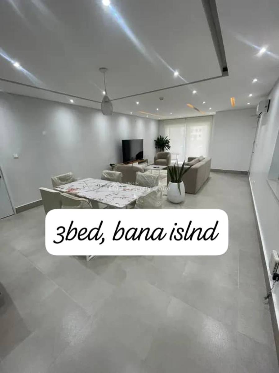 Fully Furnished 3 Bedroom Apartment with Bq, Pool, Gym & Elevator, Banana Island, Ikoyi, Lagos, Flat / Apartment for Rent
