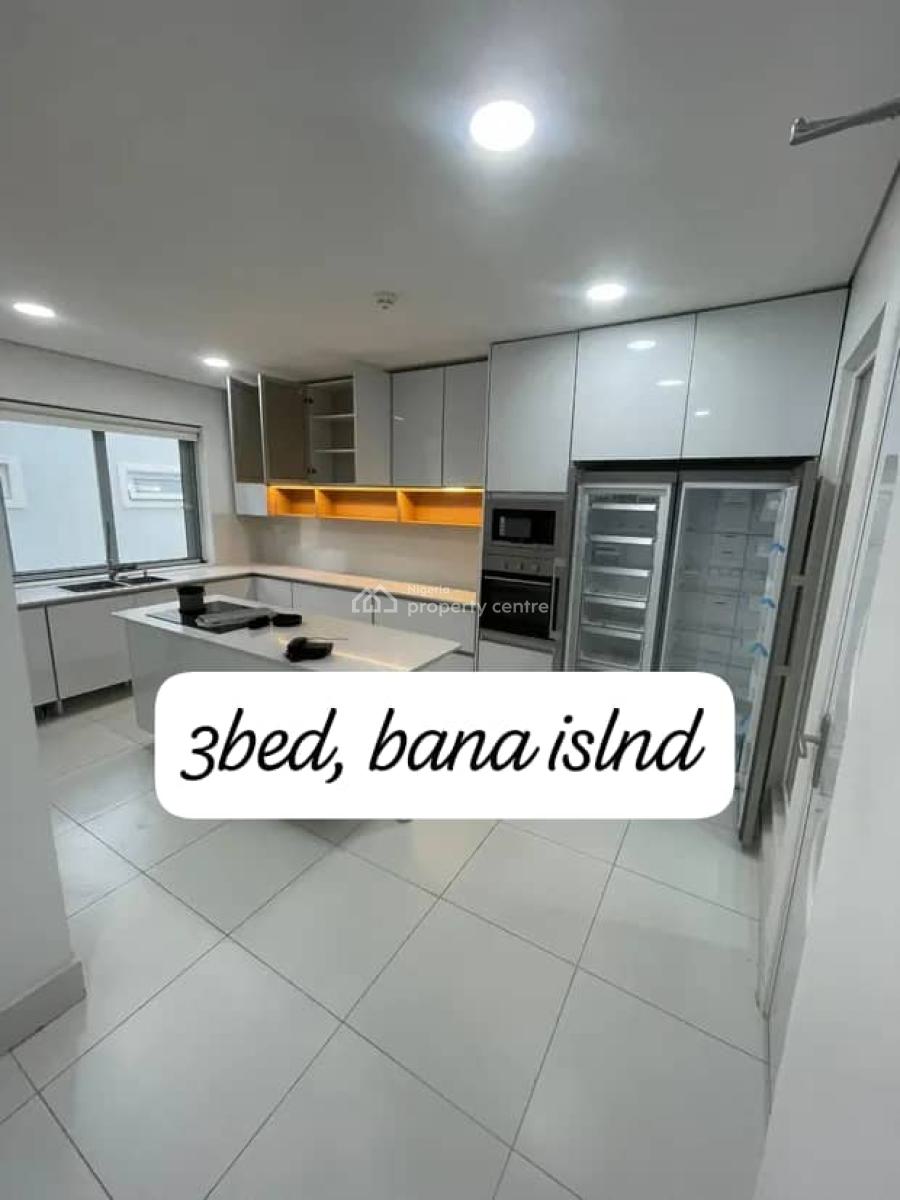 Fully Furnished 3 Bedroom Apartment with Bq, Pool, Gym & Elevator, Banana Island, Ikoyi, Lagos, Flat / Apartment for Rent