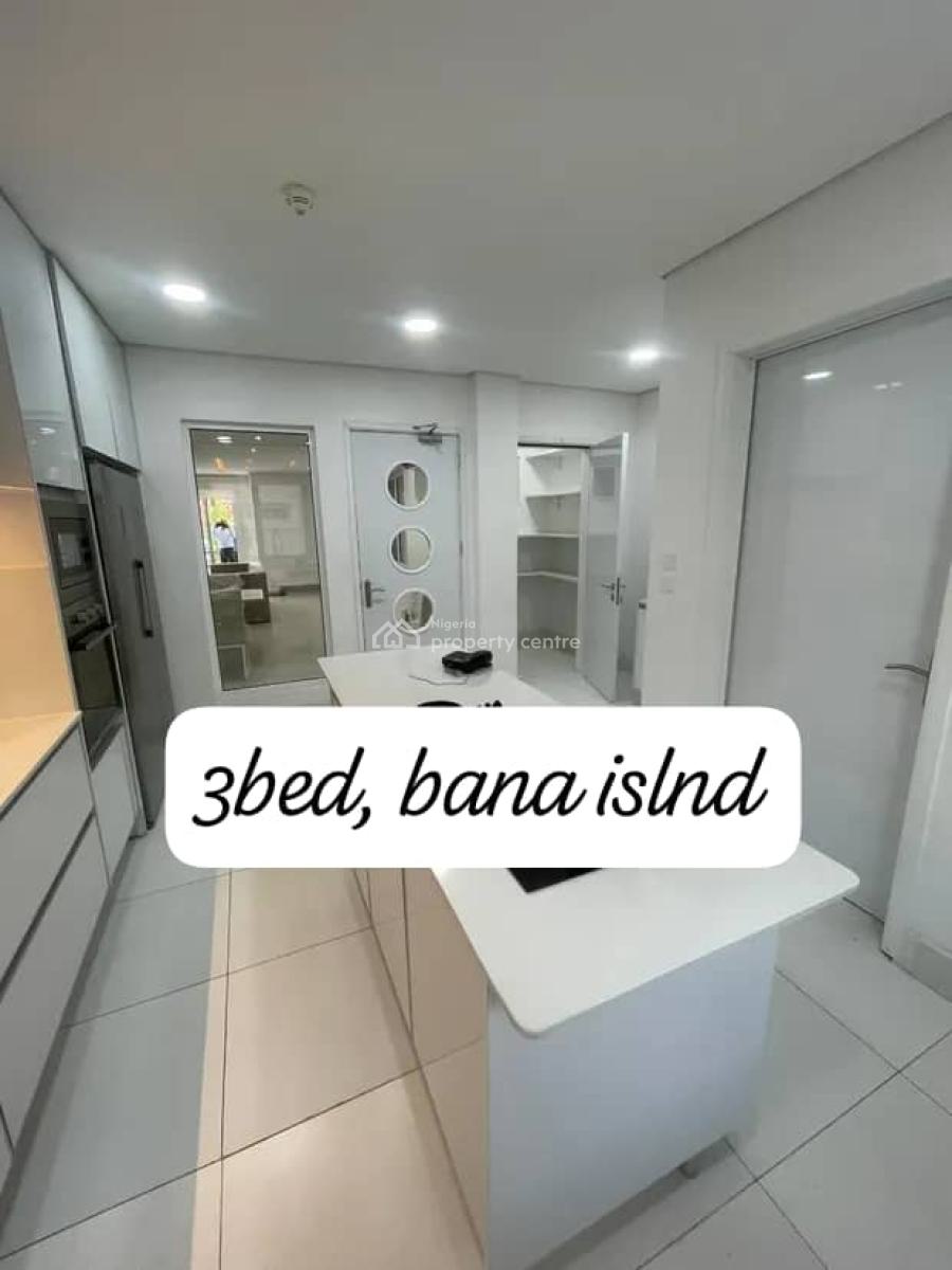 Fully Furnished 3 Bedroom Apartment with Bq, Pool, Gym & Elevator, Banana Island, Ikoyi, Lagos, Flat / Apartment for Rent