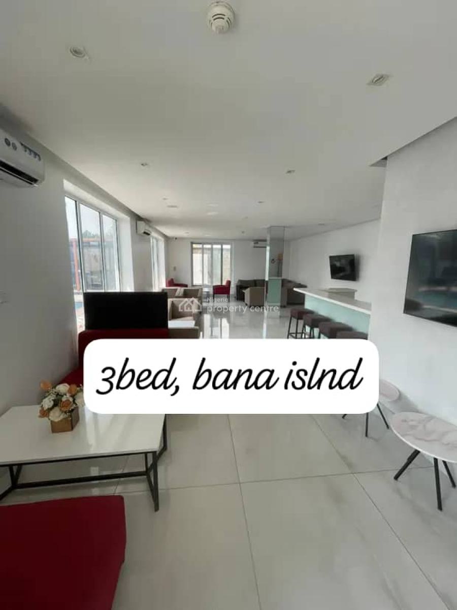 Fully Furnished 3 Bedroom Apartment with Bq, Pool, Gym & Elevator, Banana Island, Ikoyi, Lagos, Flat / Apartment for Rent