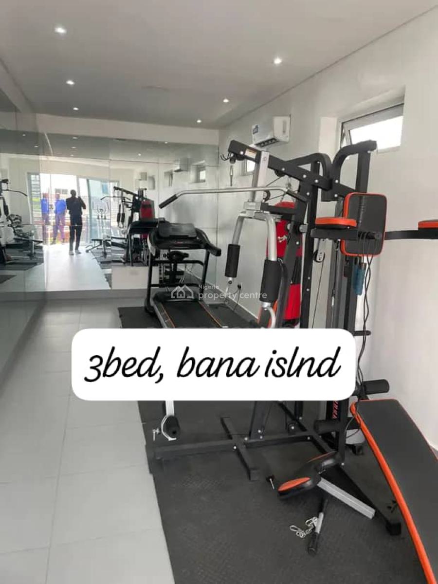 Fully Furnished 3 Bedroom Apartment with Bq, Pool, Gym & Elevator, Banana Island, Ikoyi, Lagos, Flat / Apartment for Rent