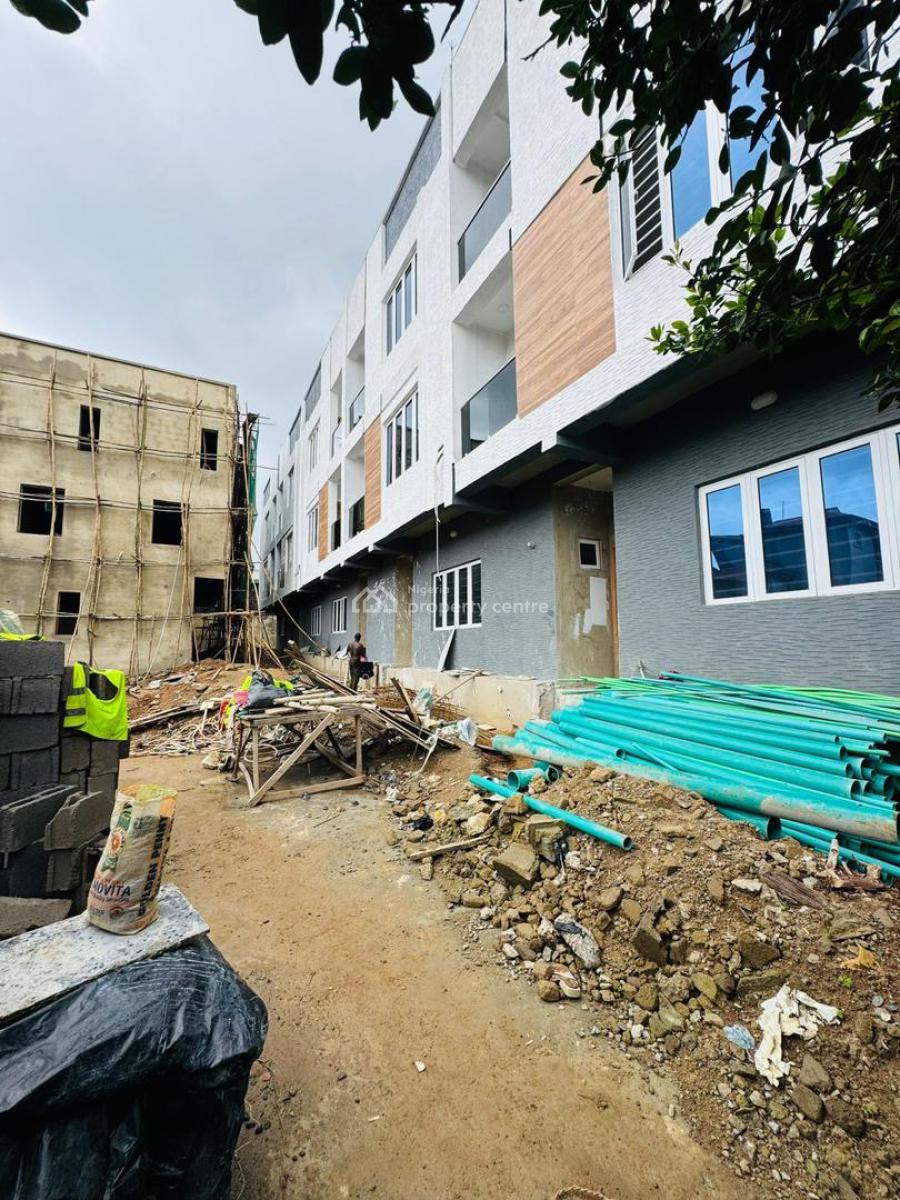 Newly Built 4 Bedroom Terrace Duplex with Bq in Serene Estate, Adeniyi Jones, Ikeja, Lagos, Terraced Duplex for Sale