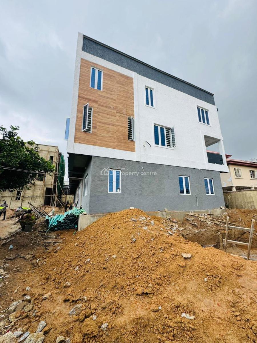Newly Built 4 Bedroom Terrace Duplex with Bq in Serene Estate, Adeniyi Jones, Ikeja, Lagos, Terraced Duplex for Sale