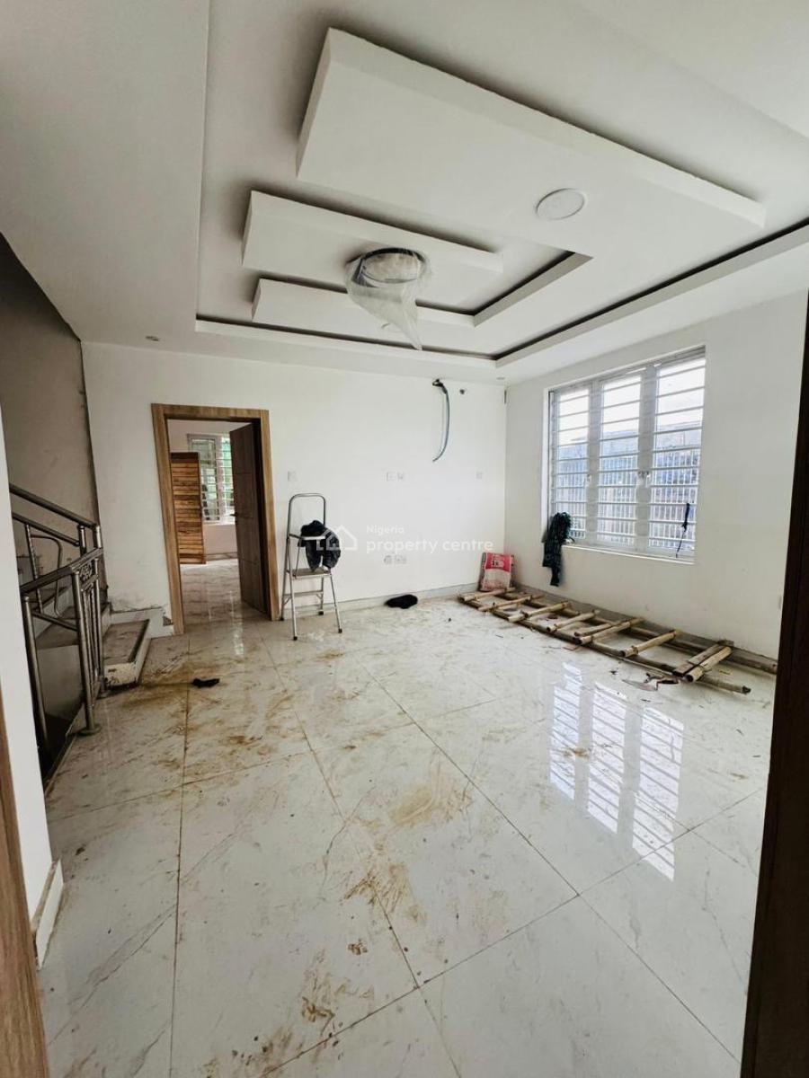 Newly Built 4 Bedroom Terrace Duplex with Bq in Serene Estate, Adeniyi Jones, Ikeja, Lagos, Terraced Duplex for Sale