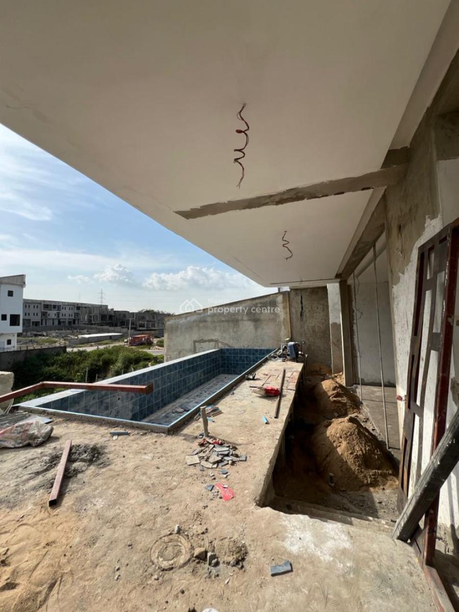 Elegant & Iconic 5beds Smart Detached Duplex with Infinity Pool, Off Mallam Nasir El Rufai Way, Guzape District, Abuja, Detached Duplex for Sale