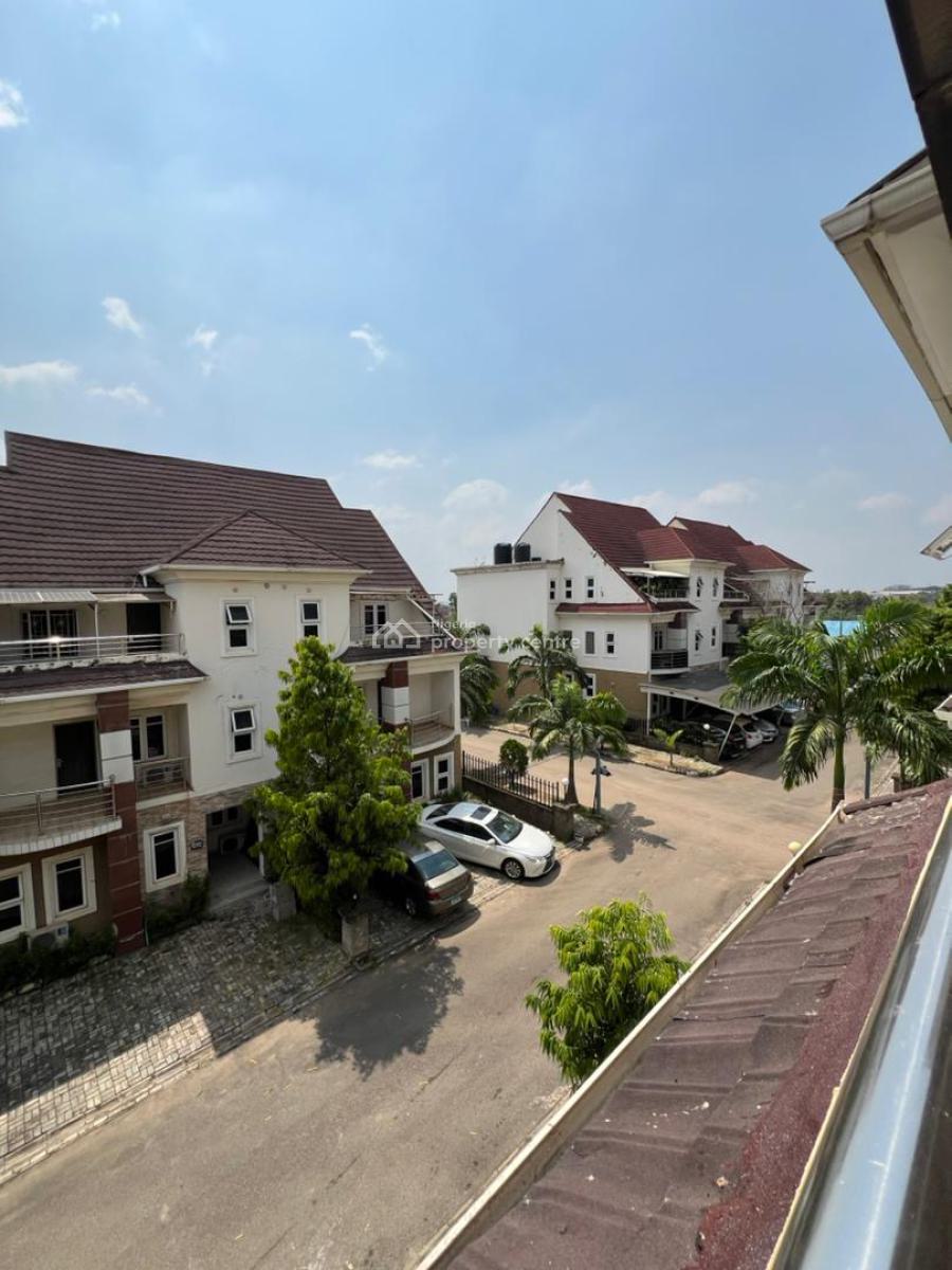 Flawless, Meticulously Crafted 4beds Terraced Duplex with Bq, Near Citec Estate By Ics School Junction, Jabi, Abuja, Terraced Duplex for Sale