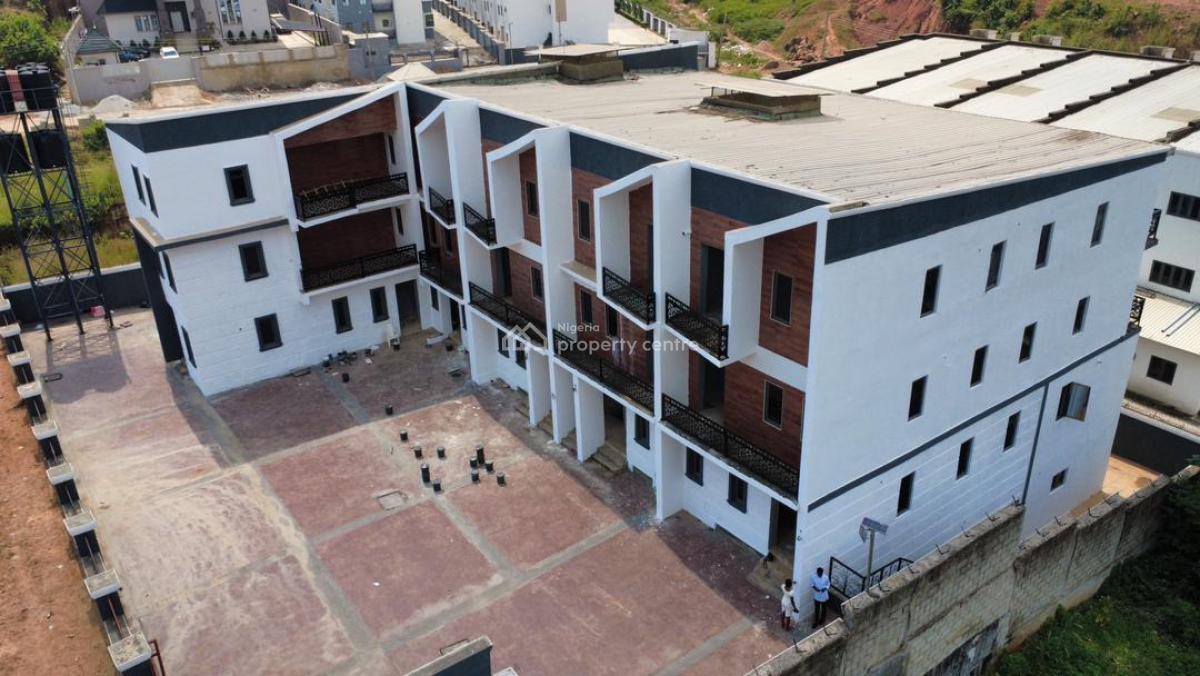Solidly Built & Exquisitely Designed 4beds Terraced Duplex with Bq, Off Mallam Nasir El Rufai Way, Guzape District, Abuja, Terraced Duplex for Sale