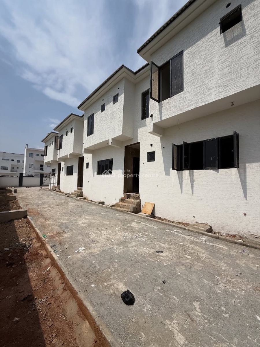 Elegant 3 Bedroom Terrace Duplex with Bq(delivered Finished), Life Camp, Abuja, Terraced Duplex for Sale