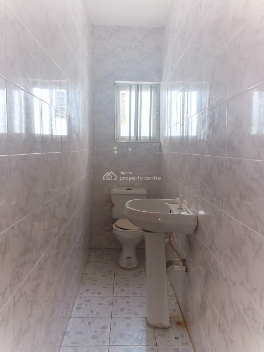 a Lovely 2 Bedrooms Flat Upstairs Apartment, in a Well Interlocking, Anu Crescent Estate Badore Road, Badore, Ajah, Lagos, House for Rent