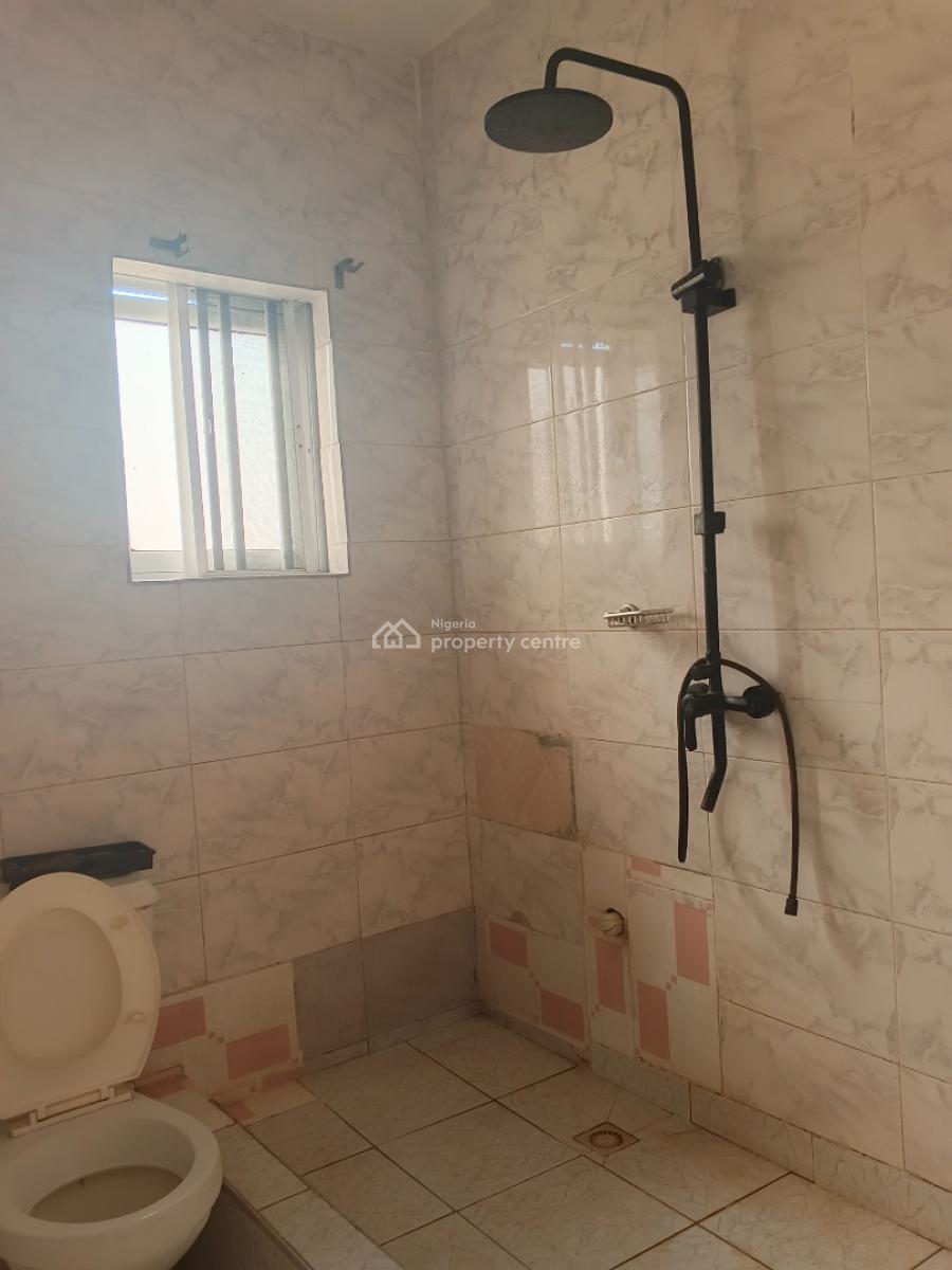 a Lovely 2 Bedrooms Flat Upstairs Apartment, in a Well Interlocking, Anu Crescent Estate Badore Road, Badore, Ajah, Lagos, House for Rent