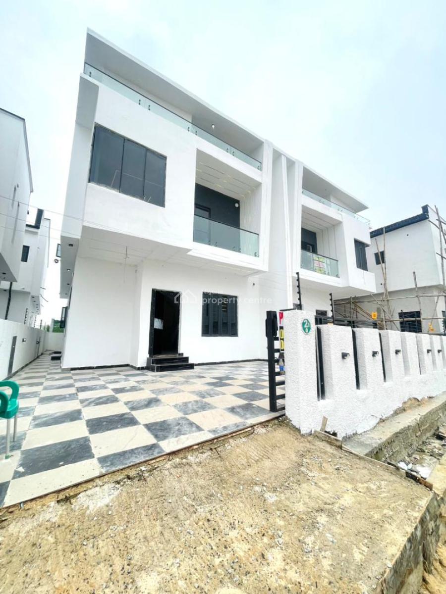 4 Bedroom Semi Detached Duplex with Bq, Ajah, Lagos, Semi-detached Duplex for Sale