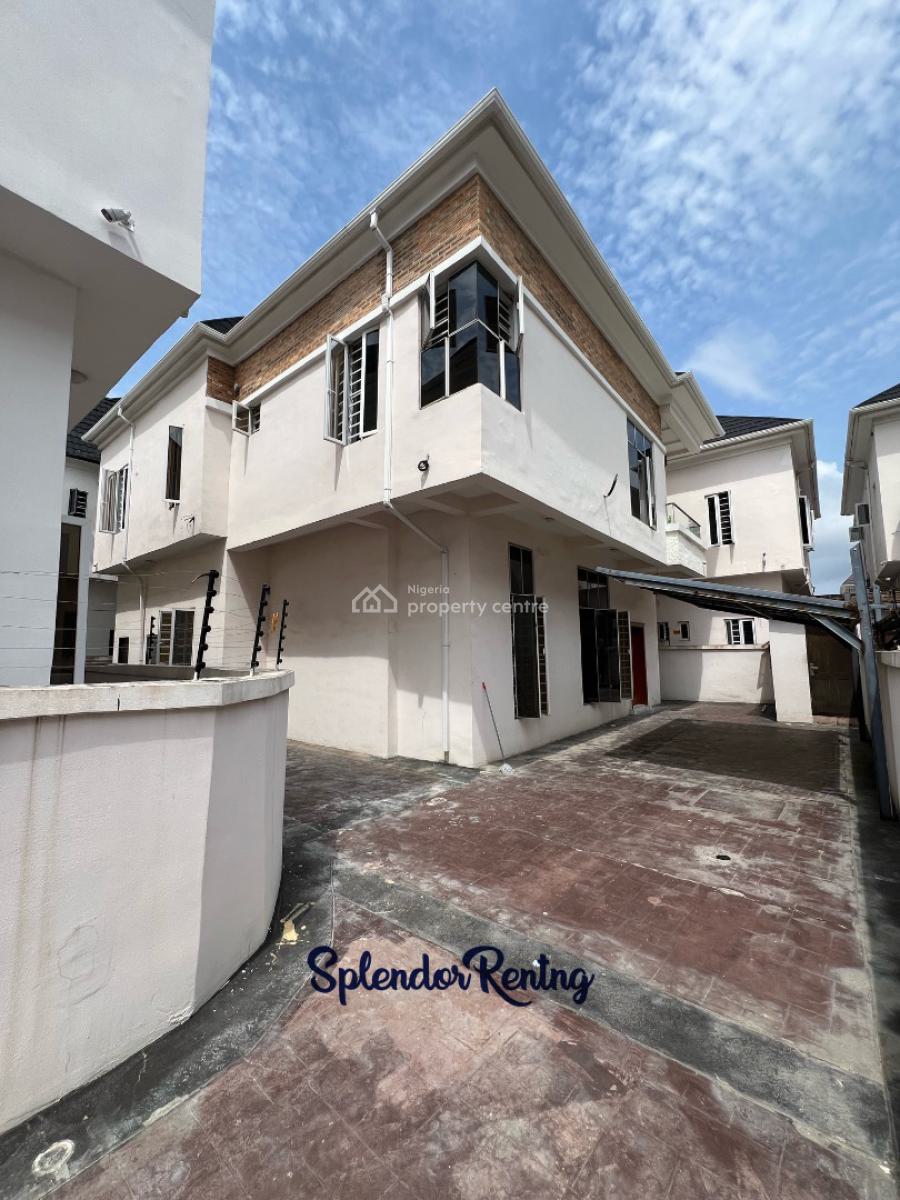 Spacious 5 Bedroom Fully Detached Duplex with a Bq., Orchid, Lekki, Lagos, Detached Duplex for Rent
