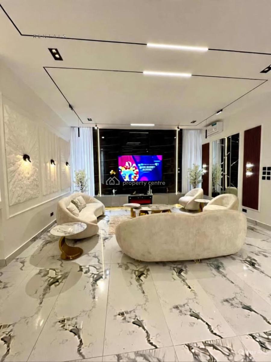 Lovely 5 Bedroom Detached Duplex with Bq, Chevron, Lekki, Lagos, Detached Duplex for Rent